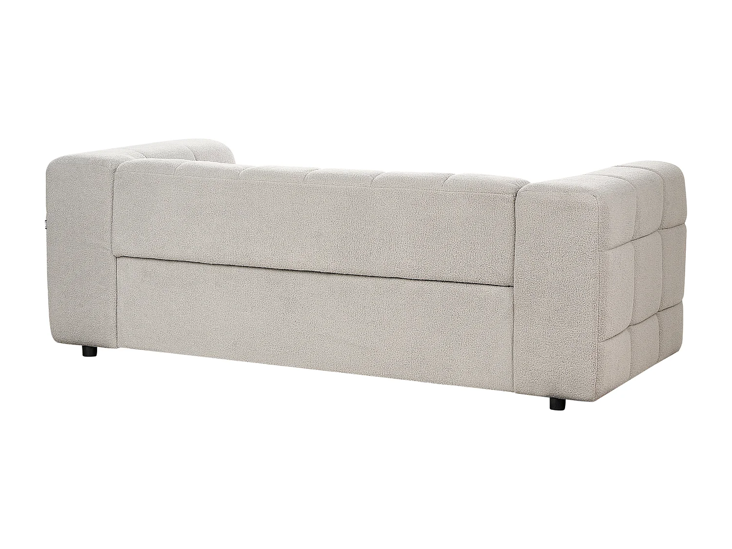 Bank MULLOLA Bouclé Grijs 3-zitter