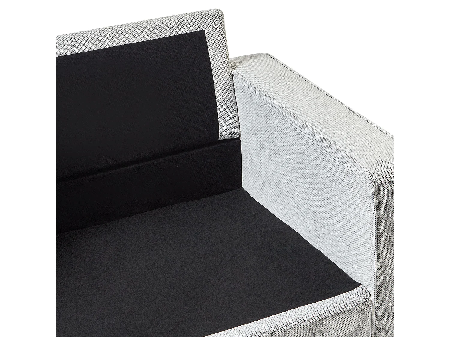 Divano FALUN Tessuto Grigio chiaro 3 posti