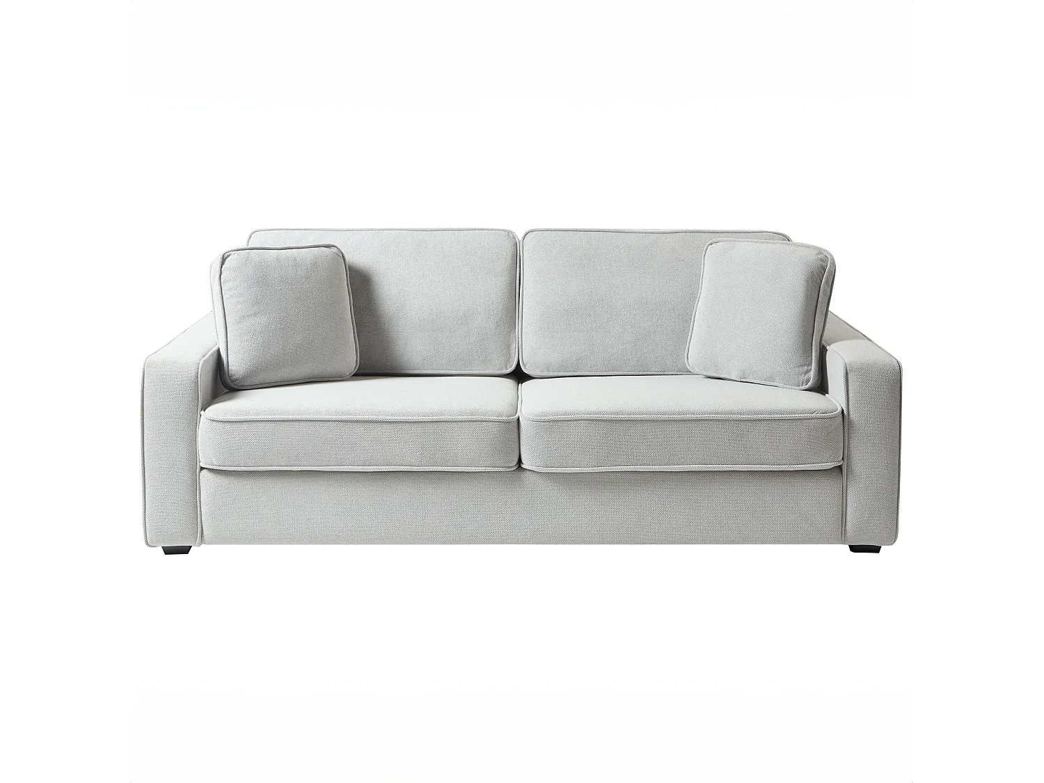 Sofa FALUN Jasnoszary dla 3 osób