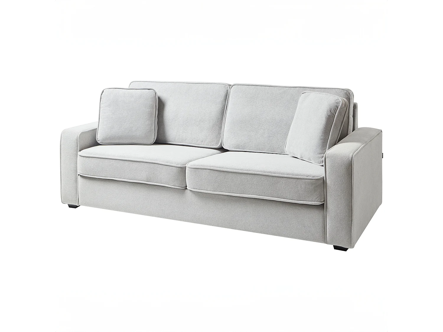 Sofa FALUN Jasnoszary dla 3 osób