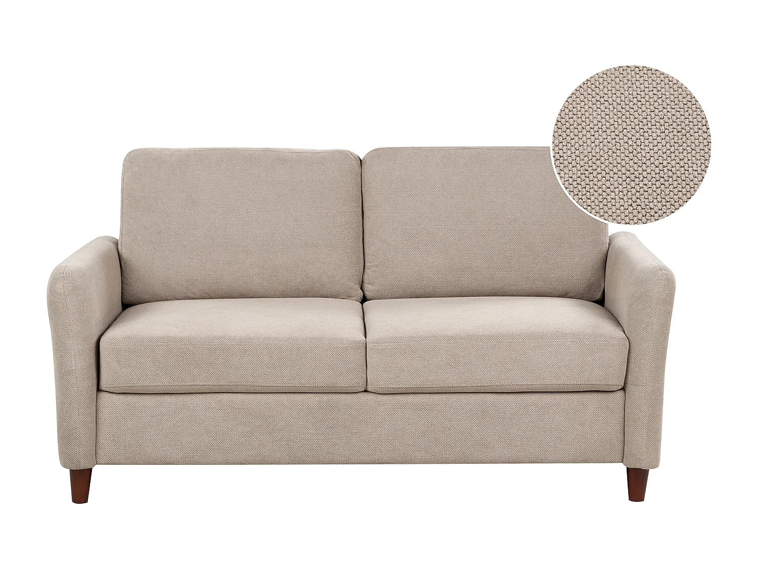 Divano MARE Tessuto Tortora con contenitore 2 posti