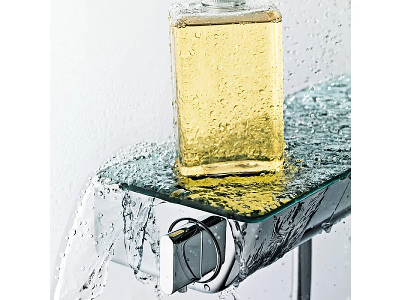 Mitigeur douche thermostatique HANSGROHE Ecostat Select + Nettoyant Briochin