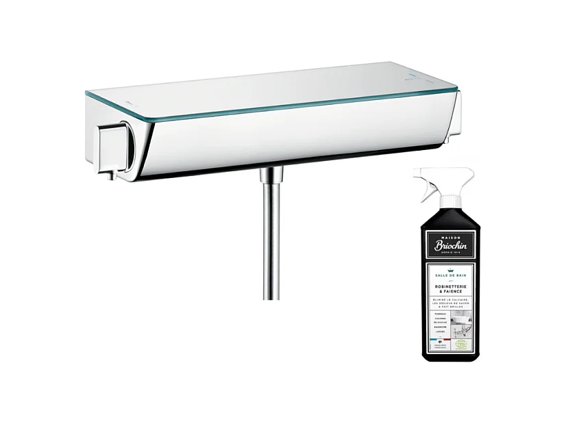 Mitigeur douche thermostatique HANSGROHE Ecostat Select + Nettoyant Briochin