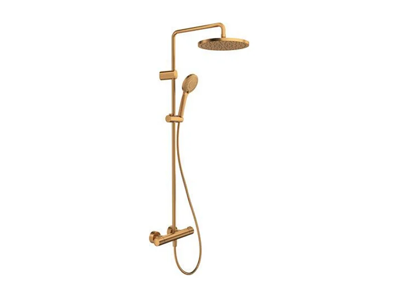Colonne de douche thermostatique DURAVIT MinusFlow Bronze brossé