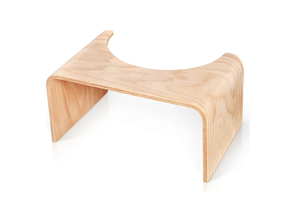 Tabouret physiologique de toilette WELLCARE en bois