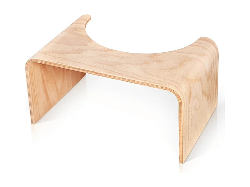 Tabouret physiologique de toilette WELLCARE en bois