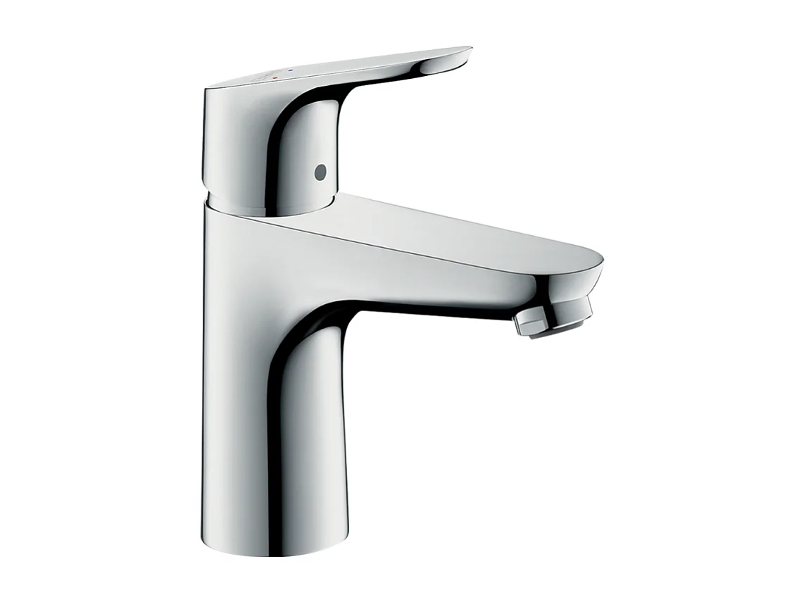 Mitigeur lavabo HANSGROHE Focus 100 Eco C3 avec tirette et vidage