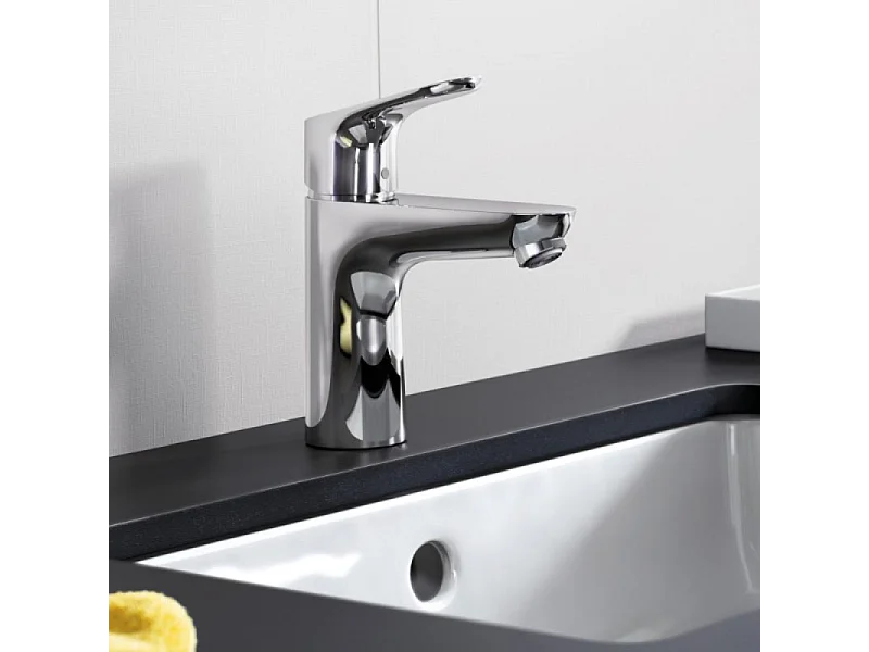 Mitigeur lavabo HANSGROHE Focus 100 Eco C3 avec tirette et vidage