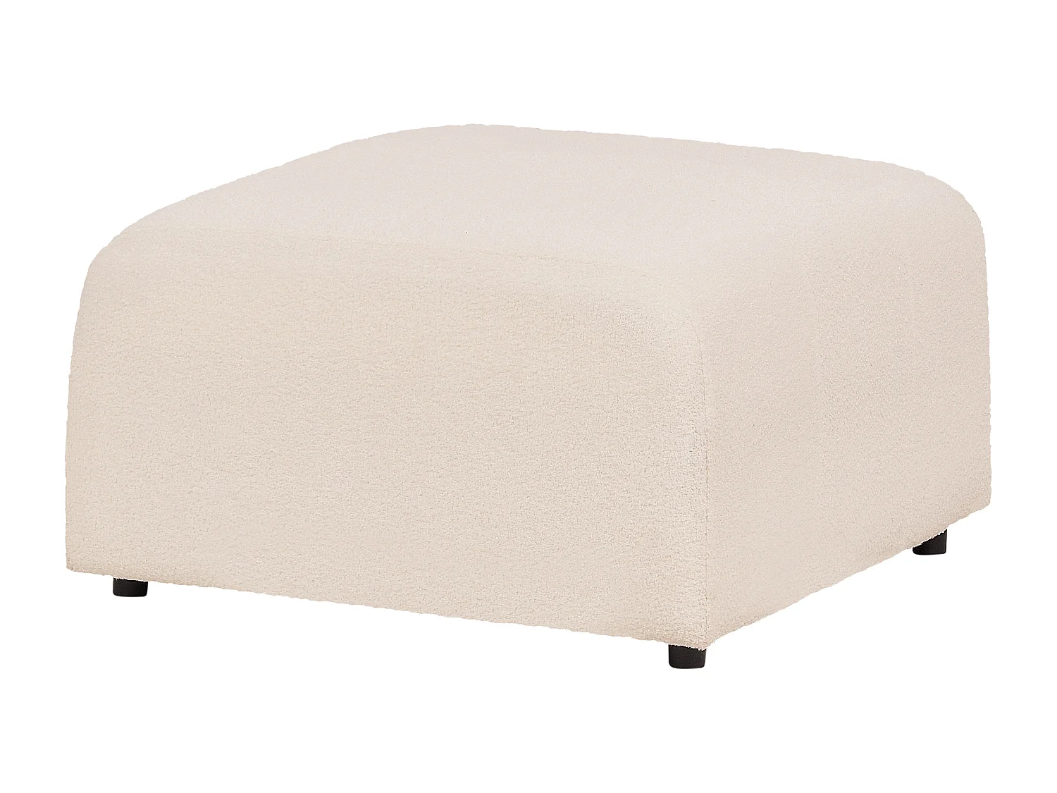 Ottoman FALSTERBO Bouclé Beige clair