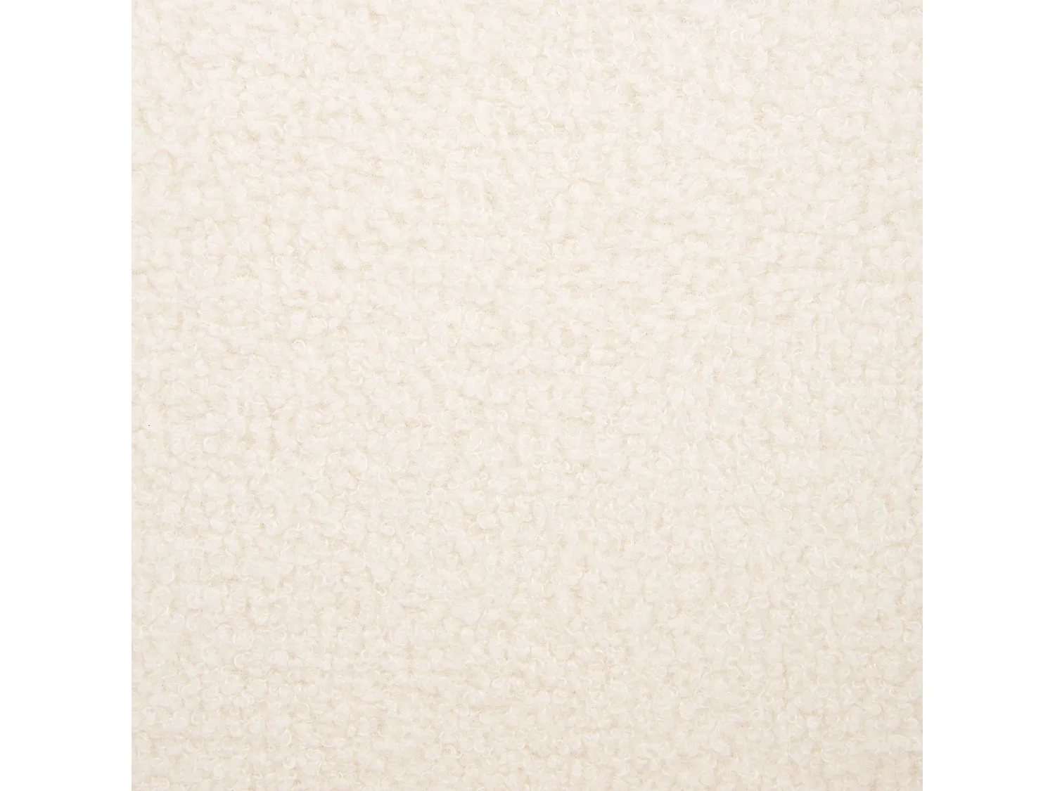 Fauteuil SKEI Bouclé Blanc
