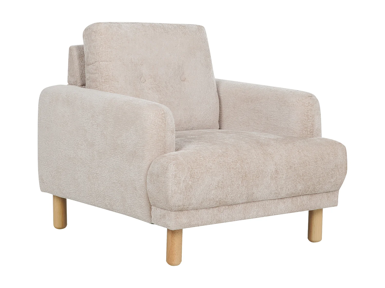 Poltrona TUVE Bouclé Beige