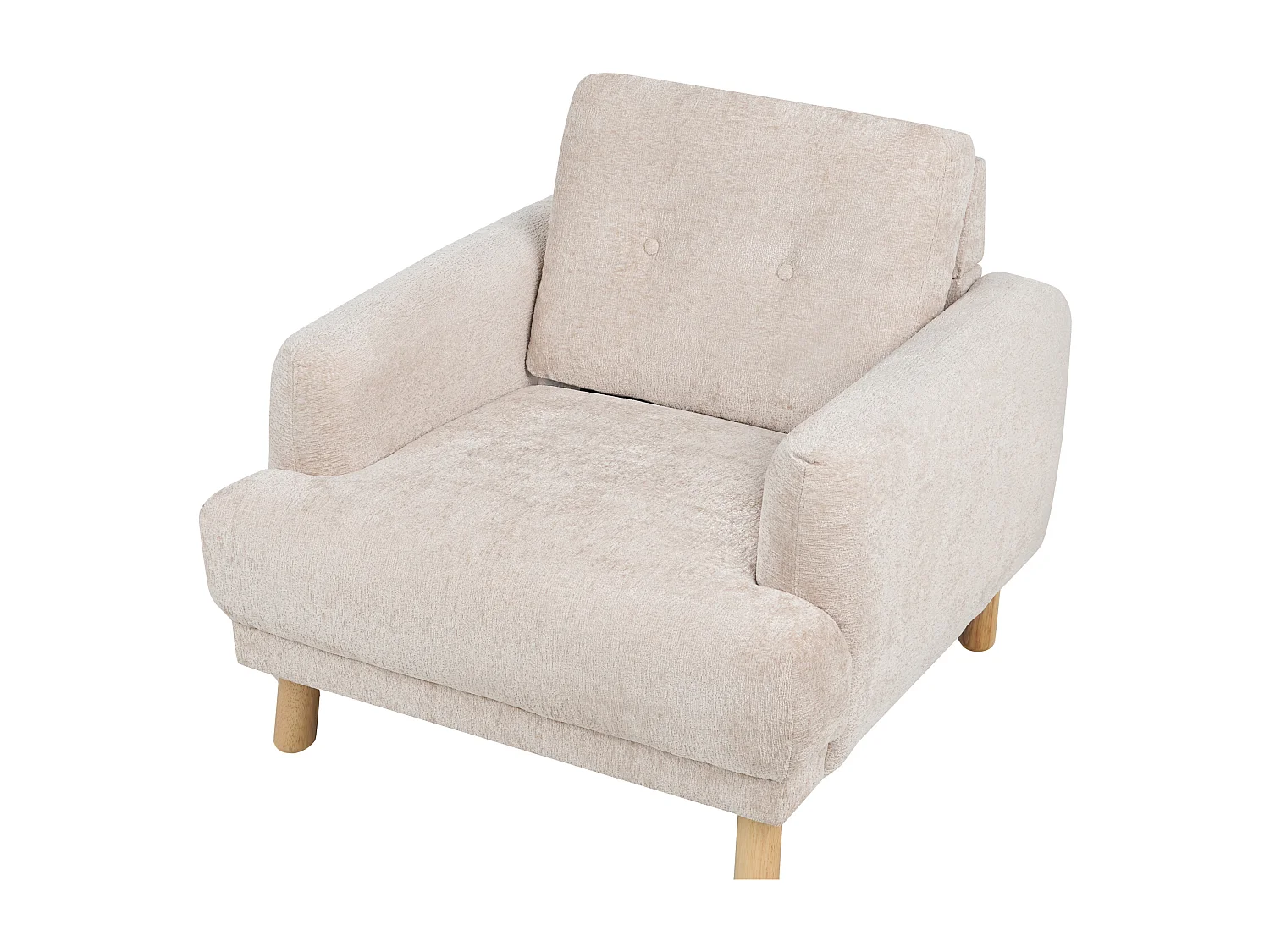 Poltrona TUVE Bouclé Beige