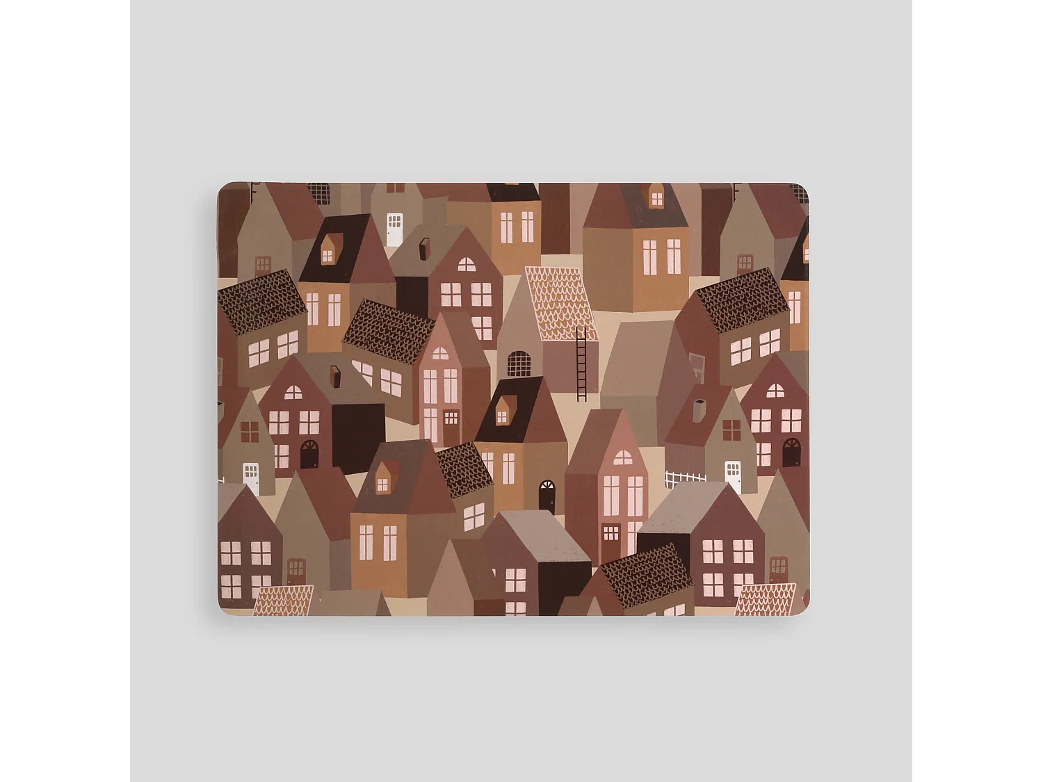 Dekoratives Tischset Hytter mittel mehrfarbig 40x29