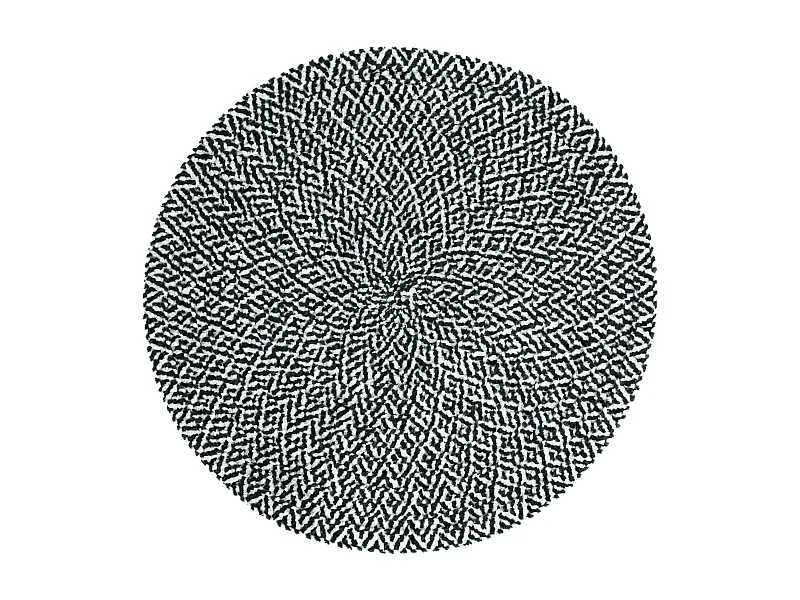 Dekoratives Tischset Tabita Dunkelblau 38 cm