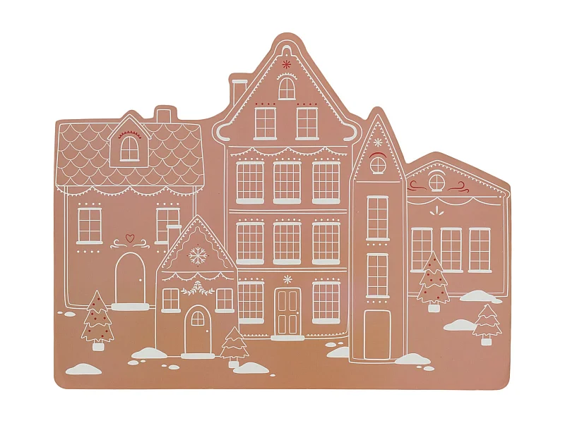 Dekoratives Tischset Hanning mittleres Beige 31x40