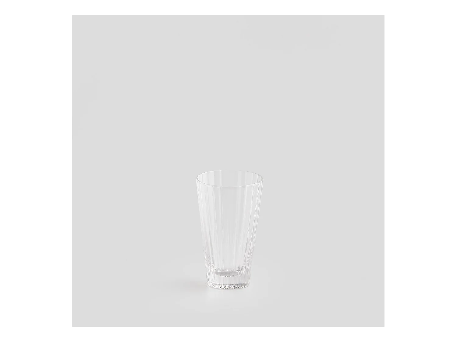 Hohes Glas Stefano Mittel Transparent 360 ml