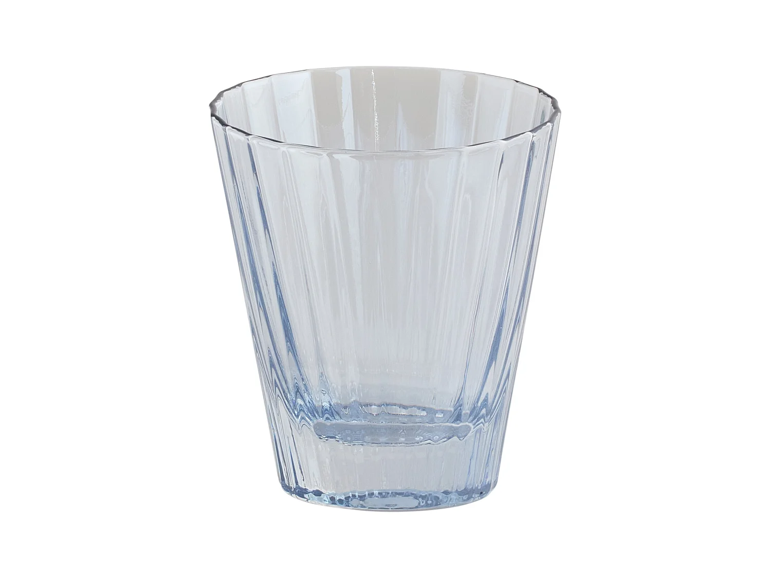 Verre Lelia gris moyen 10.5 x 9.5 x 5.8