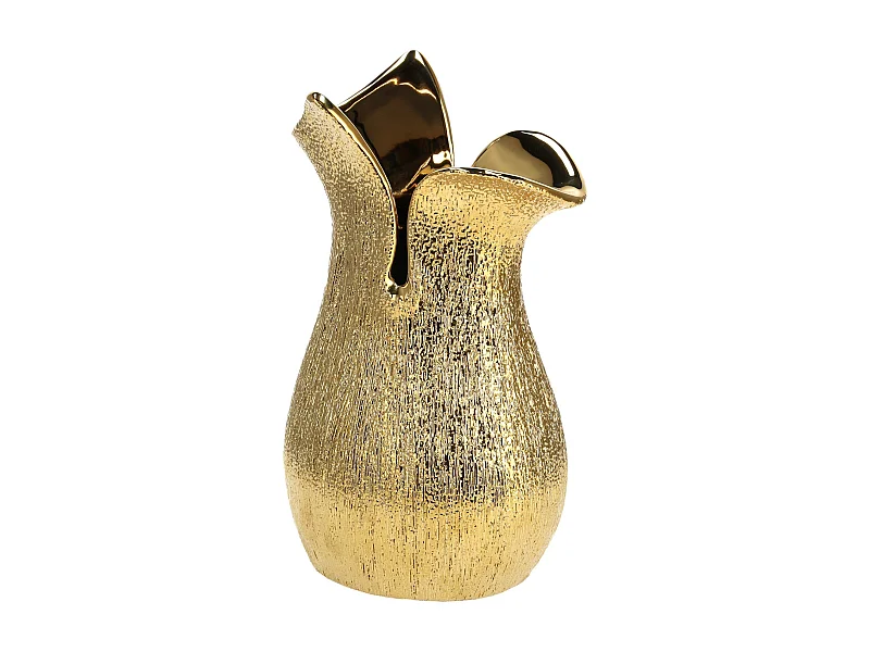 Vase Smart Owal Mittleres Gold 28 x 12 x 16