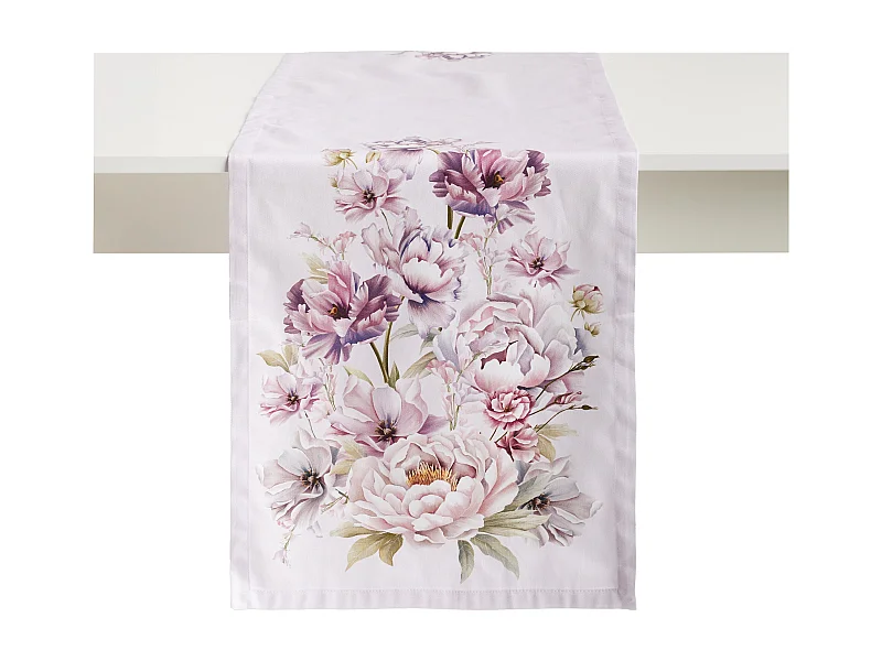 Tischläufer Aurelis Mittelrosa 40 x 180