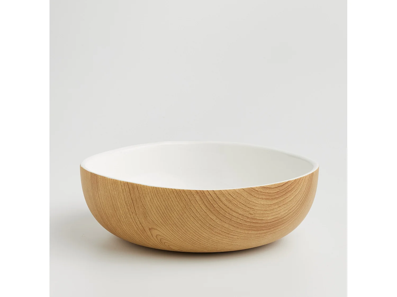 Dekorative Schale Madero hellbraun 10 x 30