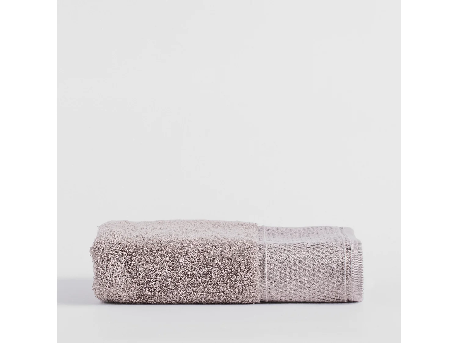 Handtuch aus ägyptischer Baumwolle Destello hellbraun 50 x 90