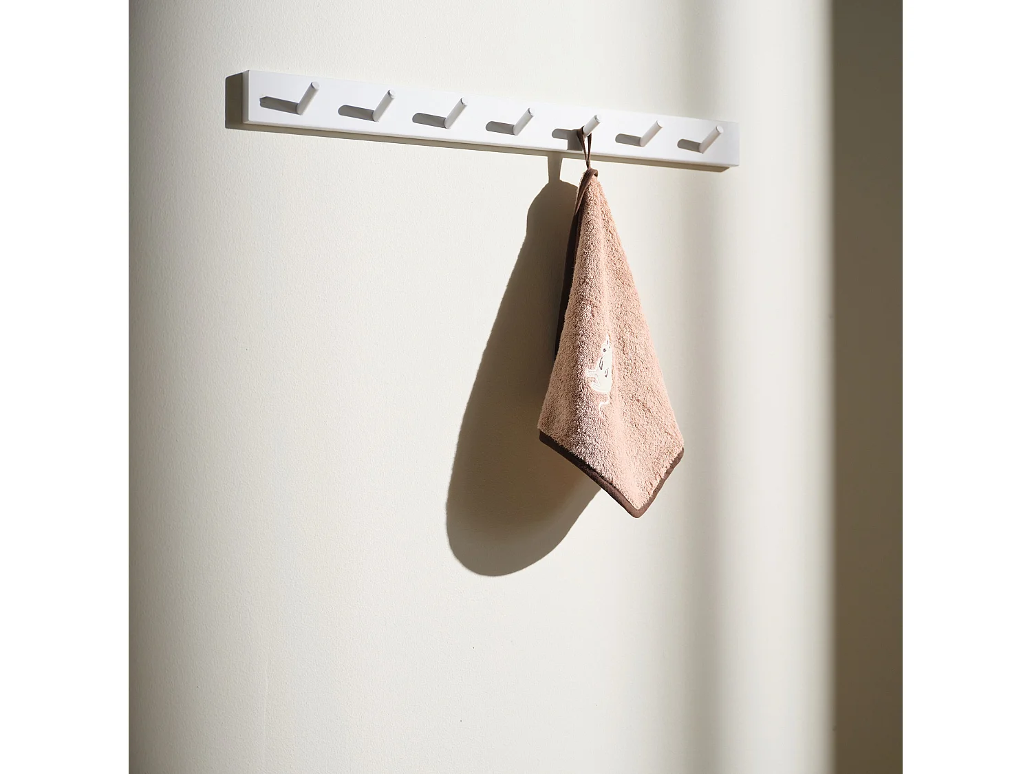 Badetuch Nooks mittelbraun 30x30