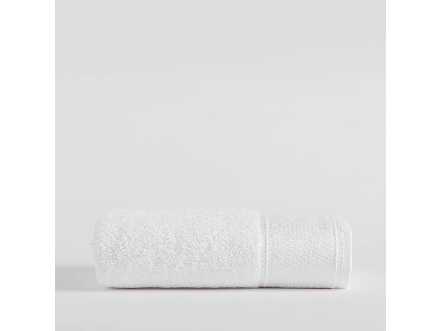 Handtuch aus ägyptischer Baumwolle Destello mittelweiß 70x130