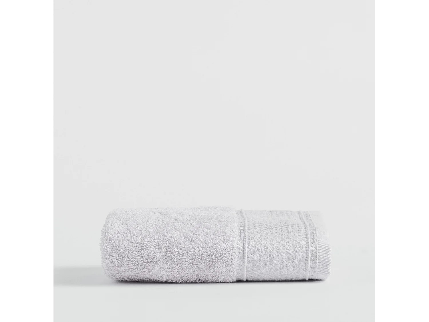 Handtuch aus ägyptischer Baumwolle Destello mittelgrau 50x90