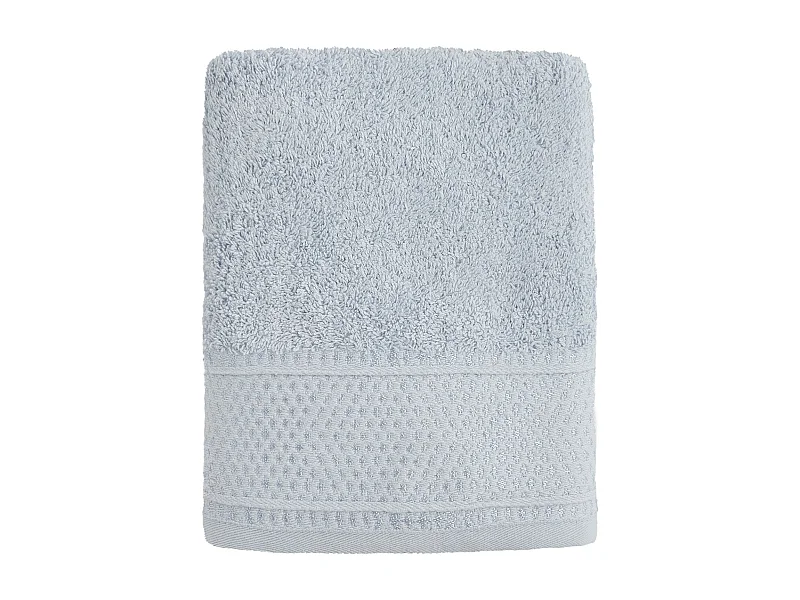 Handtuch aus ägyptischer Baumwolle Destello hellblau 50x90