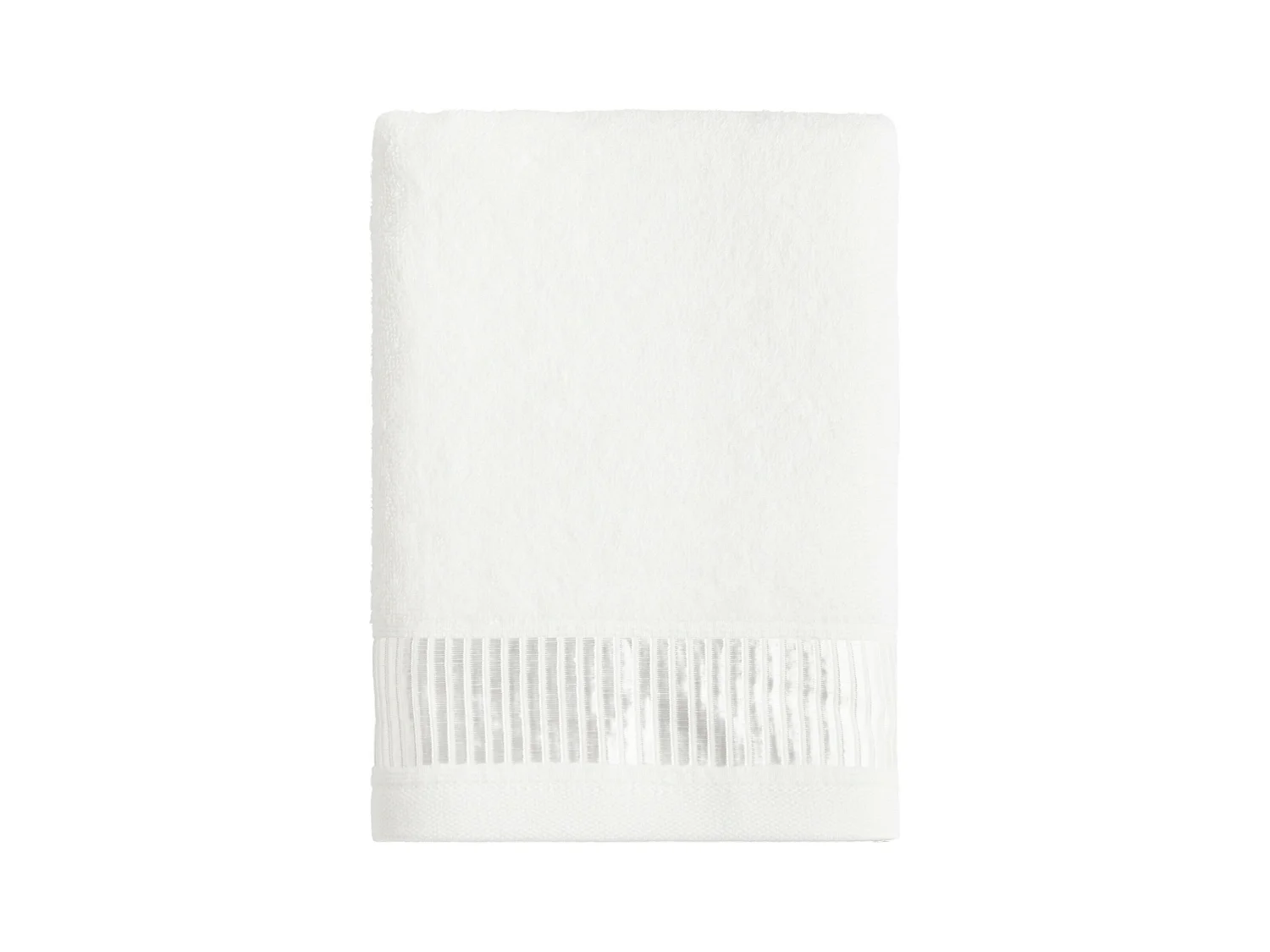 Badetuch Alicanty mittelweiß 50 x 90