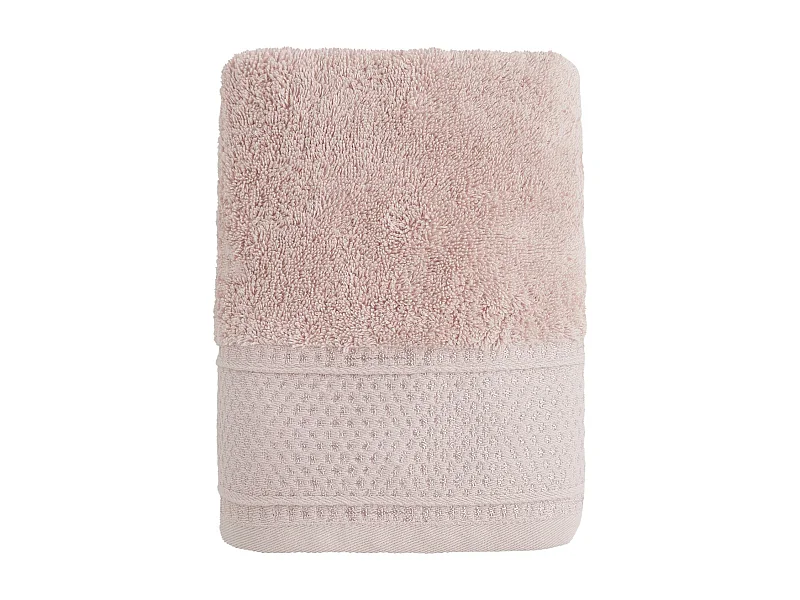 Handtuch aus ägyptischer Baumwolle Destello blassrosa 50x90 cm