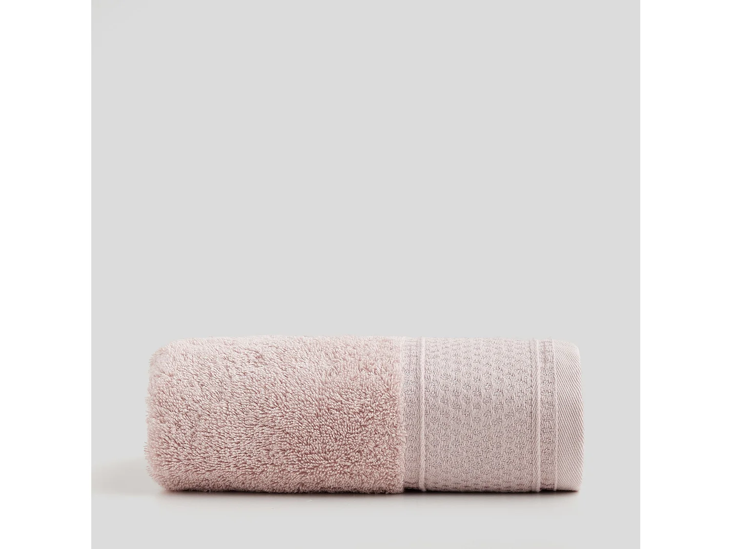 Handtuch aus ägyptischer Baumwolle Destello blassrosa 50x90 cm