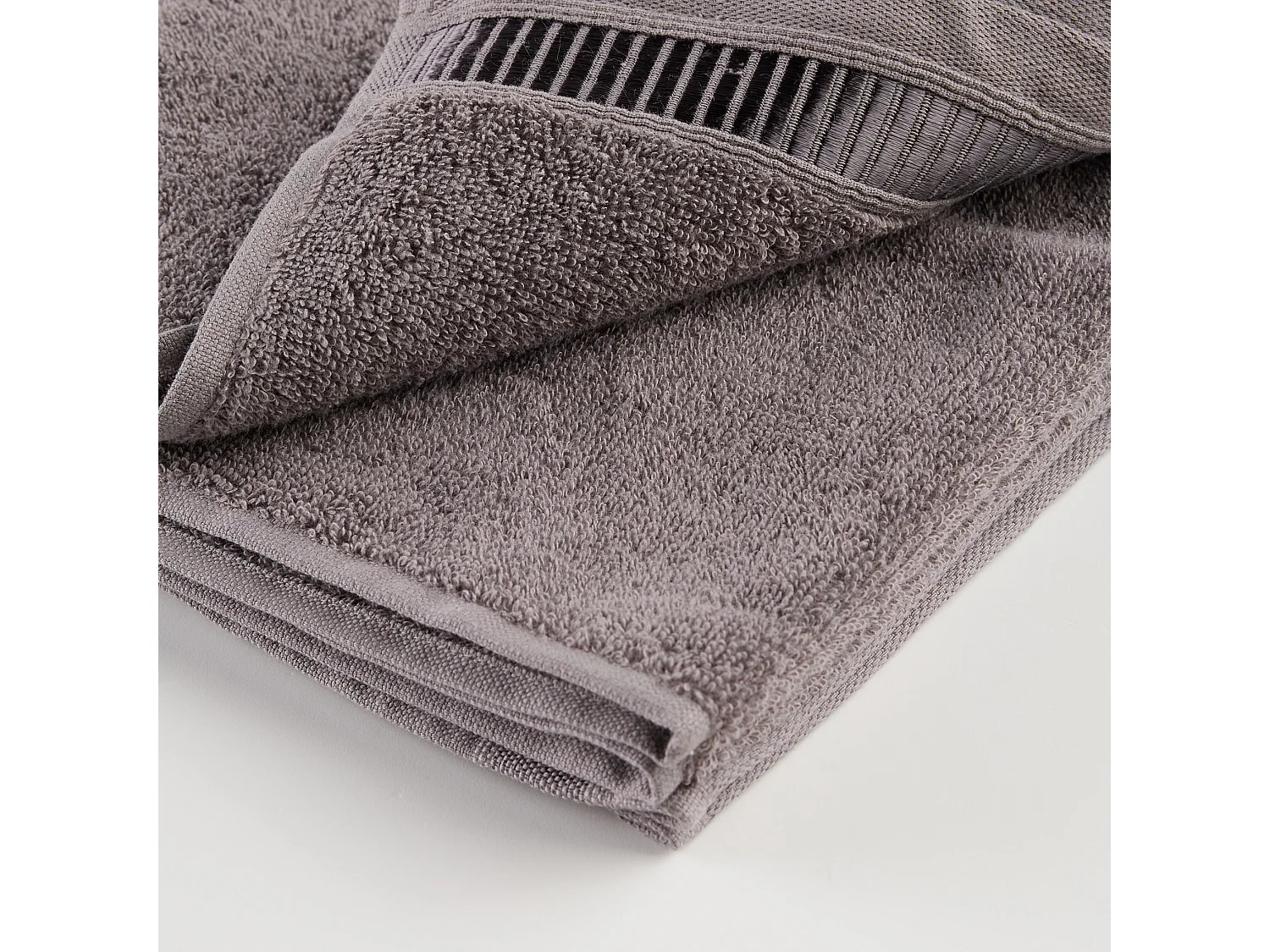 Badetuch Alicanty Dunkelgrau 50x90