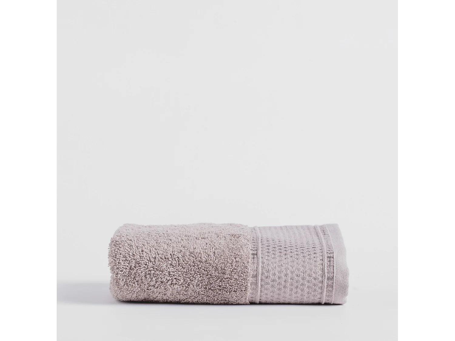 Handtuch aus ägyptischer Baumwolle Destello hellbraun 70x130