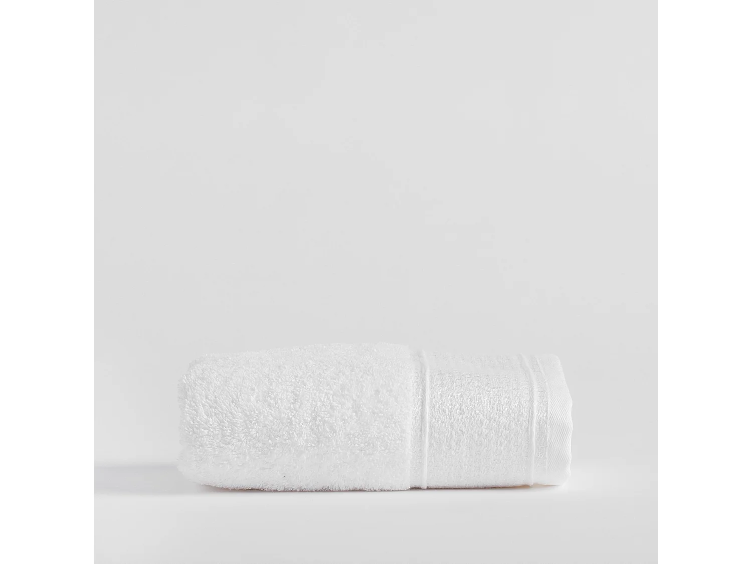 Handtuch aus ägyptischer Baumwolle Destello mittelweiß 50x90