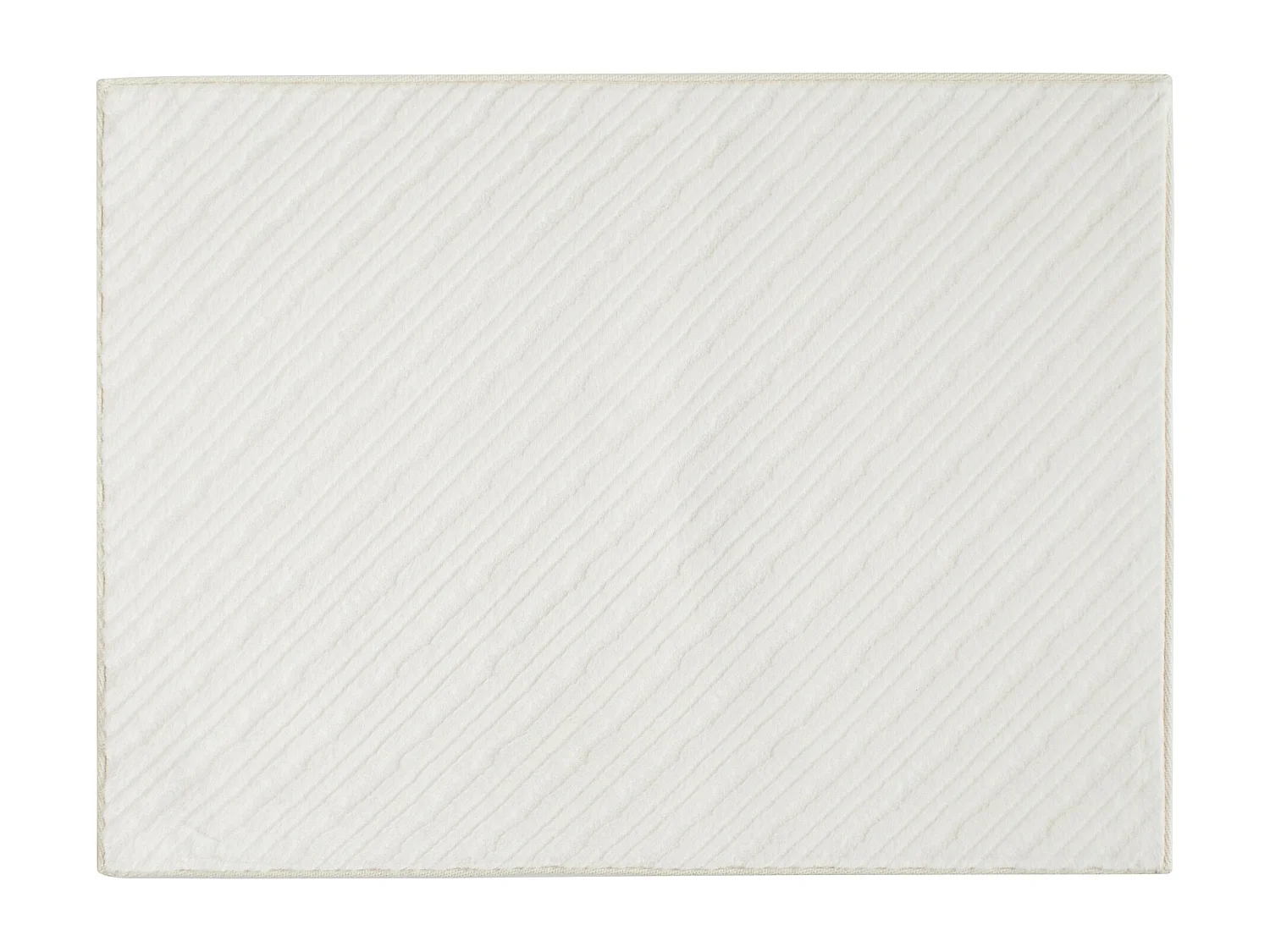 Badteppich Pufos mittel ecru 60x80