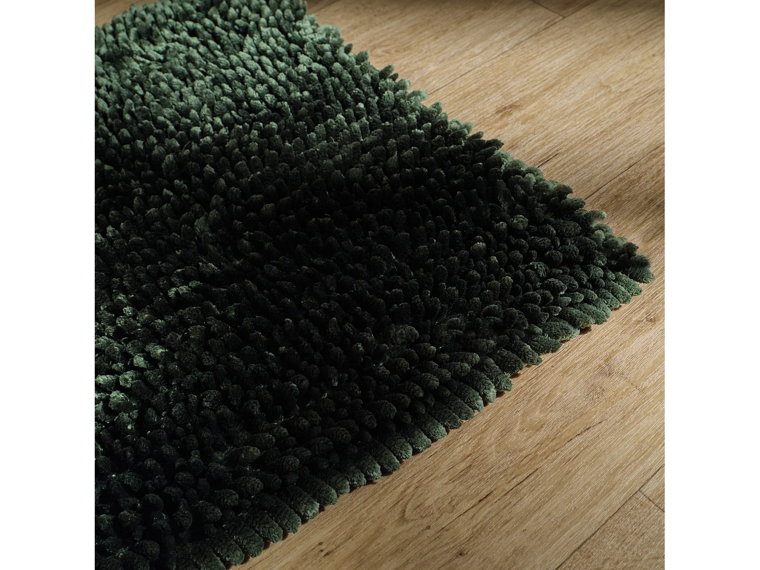 Badteppich Nimossos Dunkelgrün 50 x 80