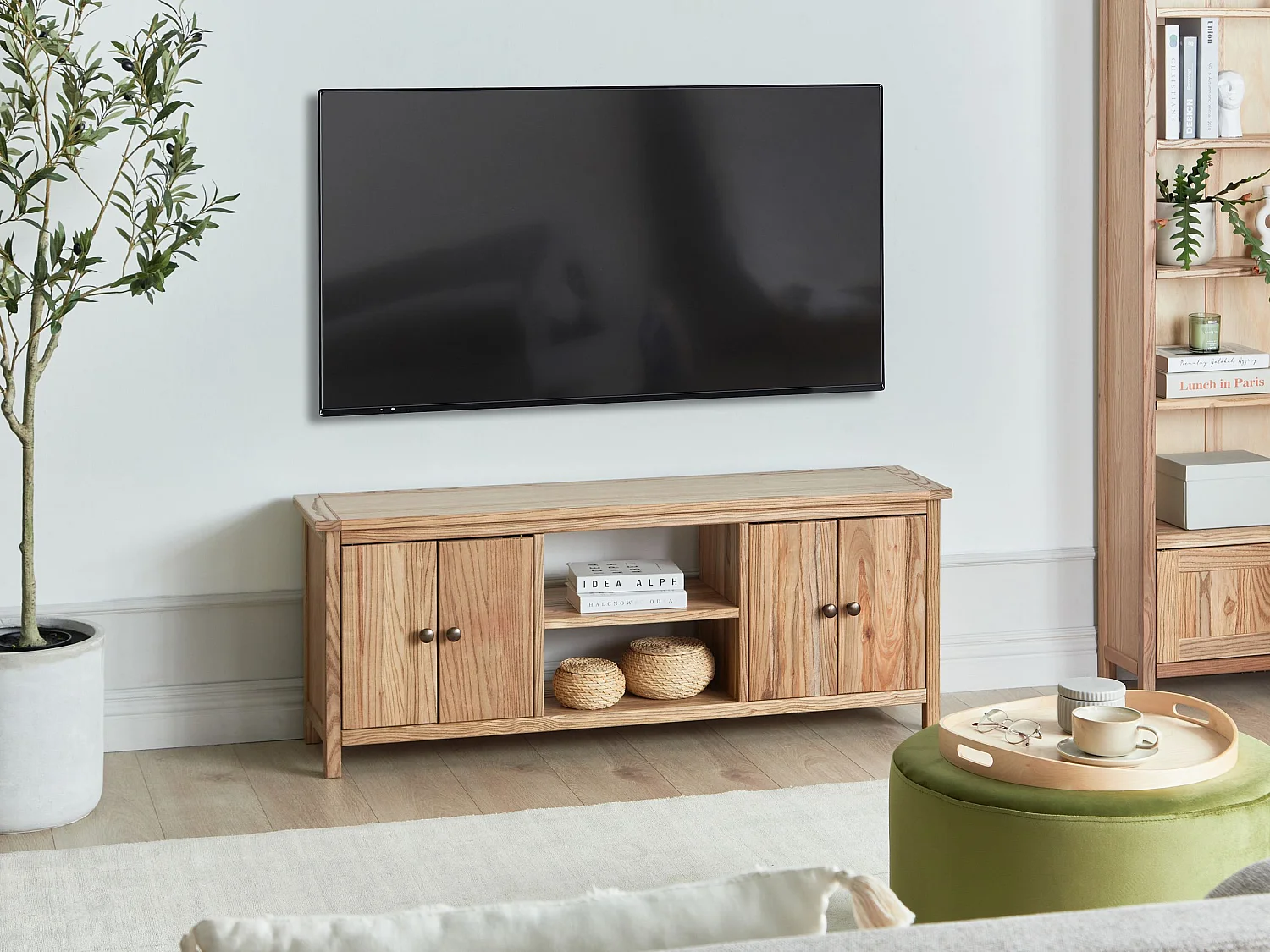 TV-Möbel SALTON Holz Braun