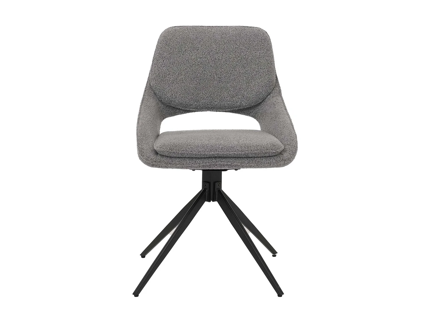 Chaise de salle à manger MCW-N73 (lot de 2),  gris