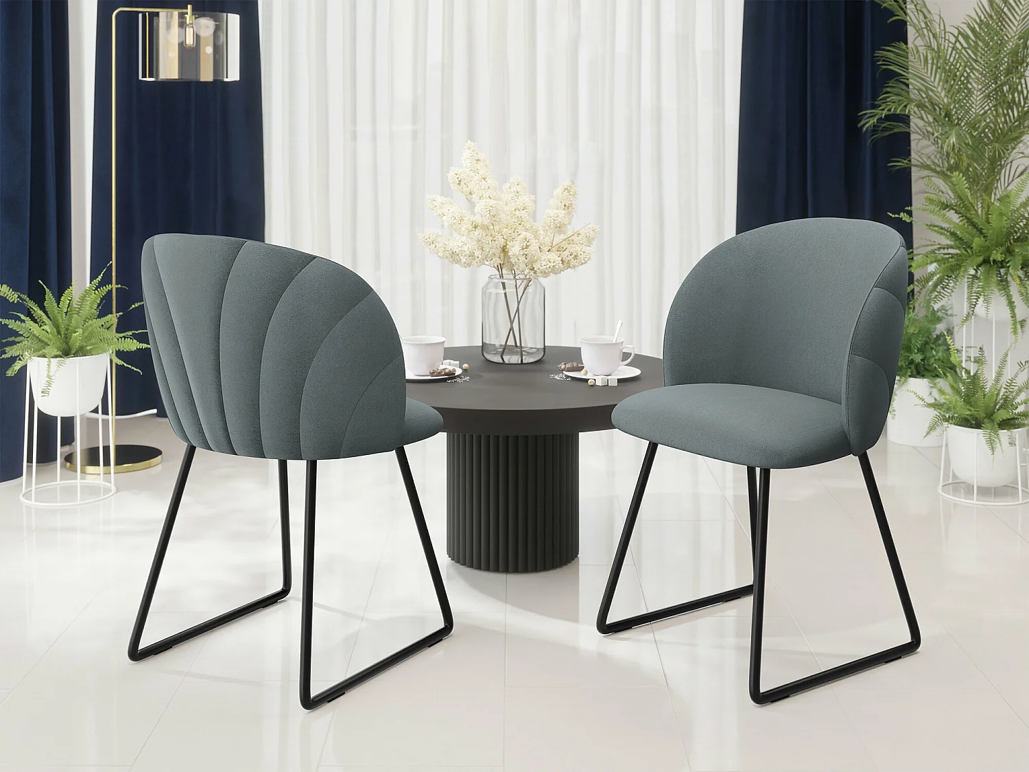 Silla Sparks 202, 80x51x53cm, Tapiz, Metálico, Madera|Aglomerado laminado