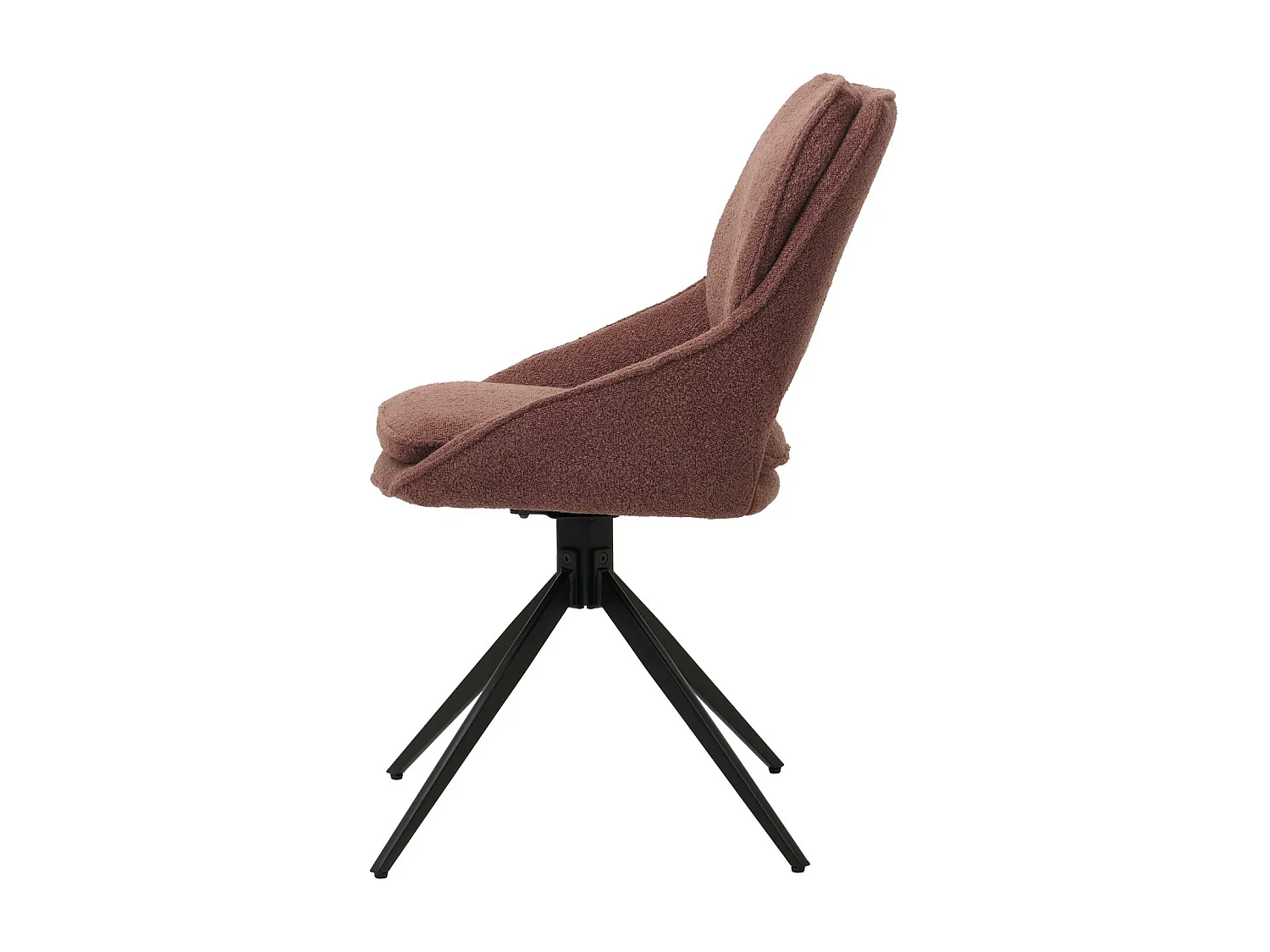 Chaise de salle à manger MCW-N73 (lot de 2),  marron