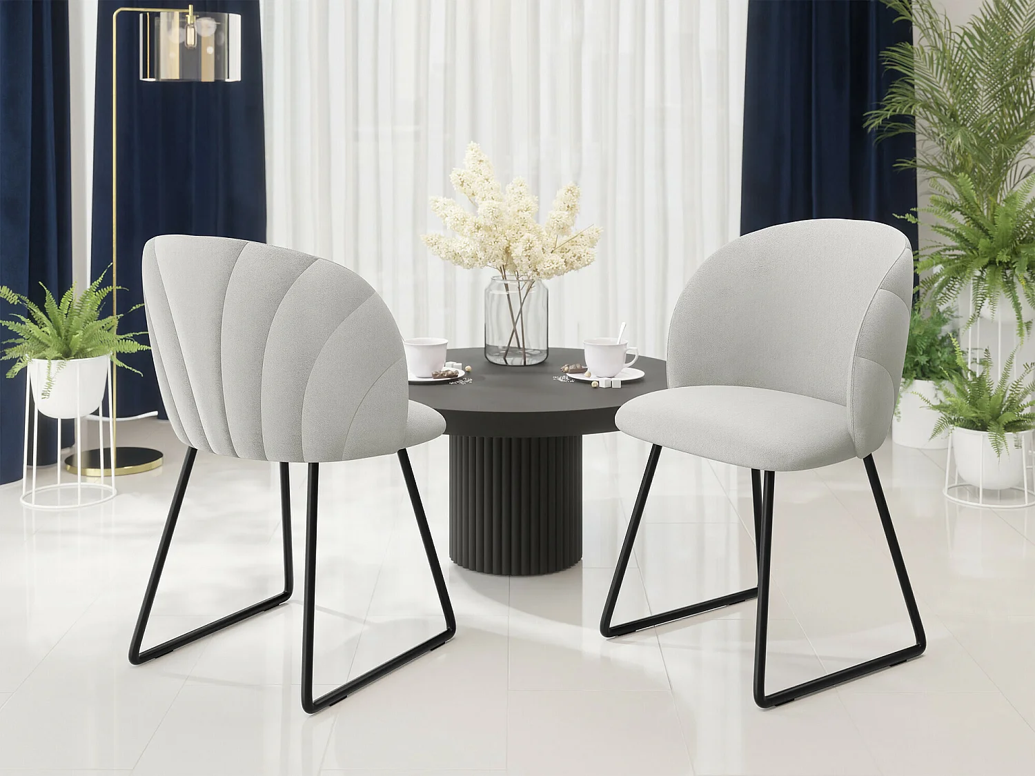 Silla Sparks 202, 80x51x53cm, Tapiz, Metálico, Madera|Aglomerado laminado