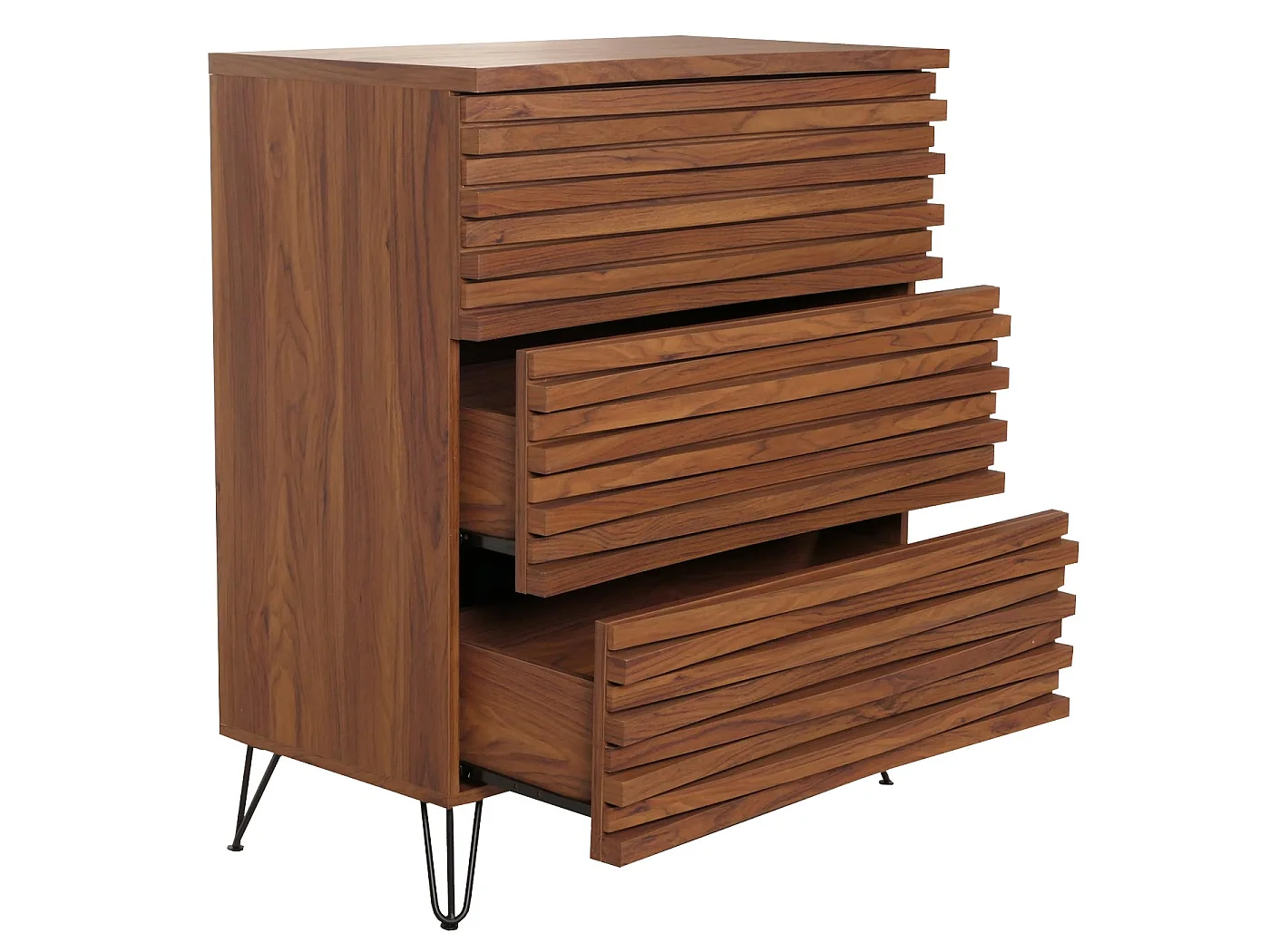 Komoda MCW-M49,  orzechowy wygląd