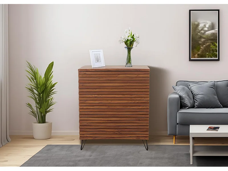 Commode MCW-M49,  aspect noyer