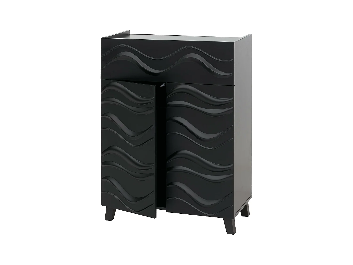 Commode MCW-N86,  noir
