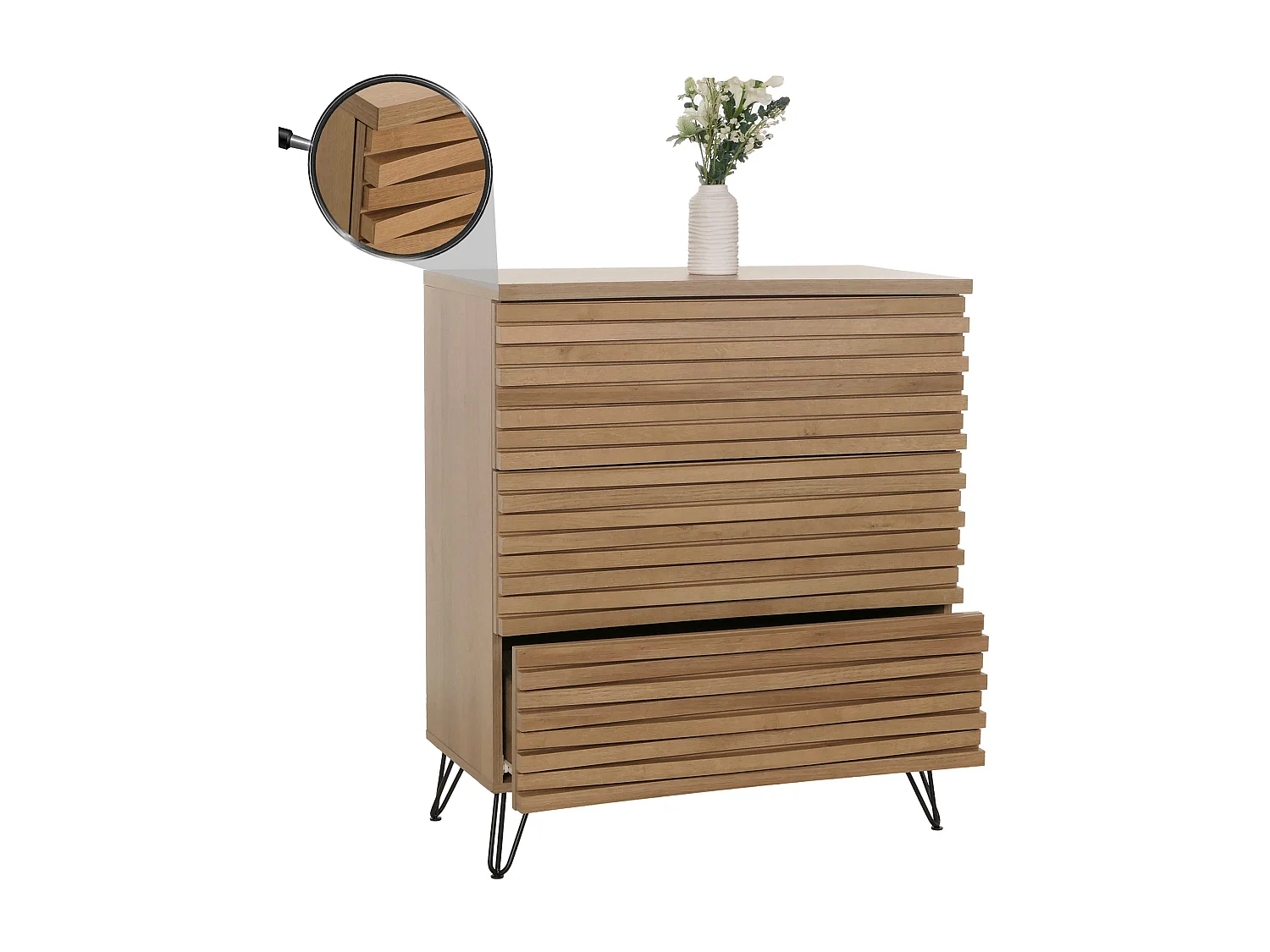 Commode MCW-M49,  naturel