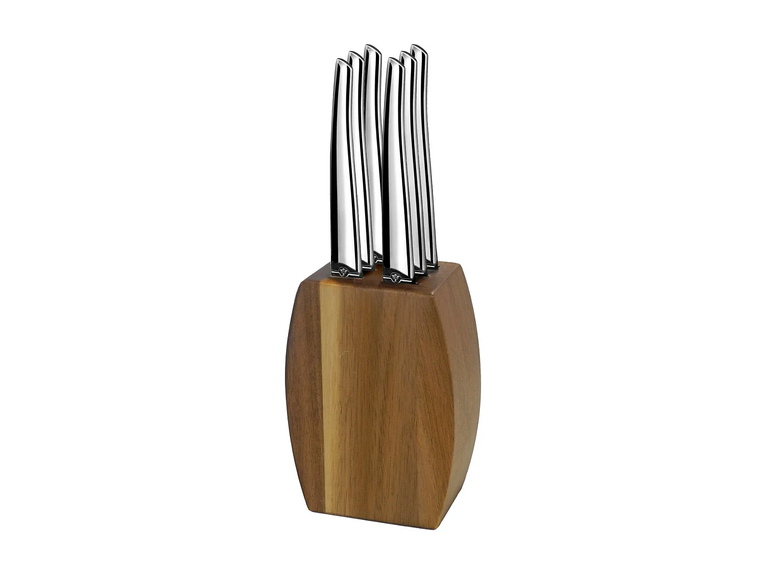 Jet - Bloc bois d'acacia 6 couteaux steak