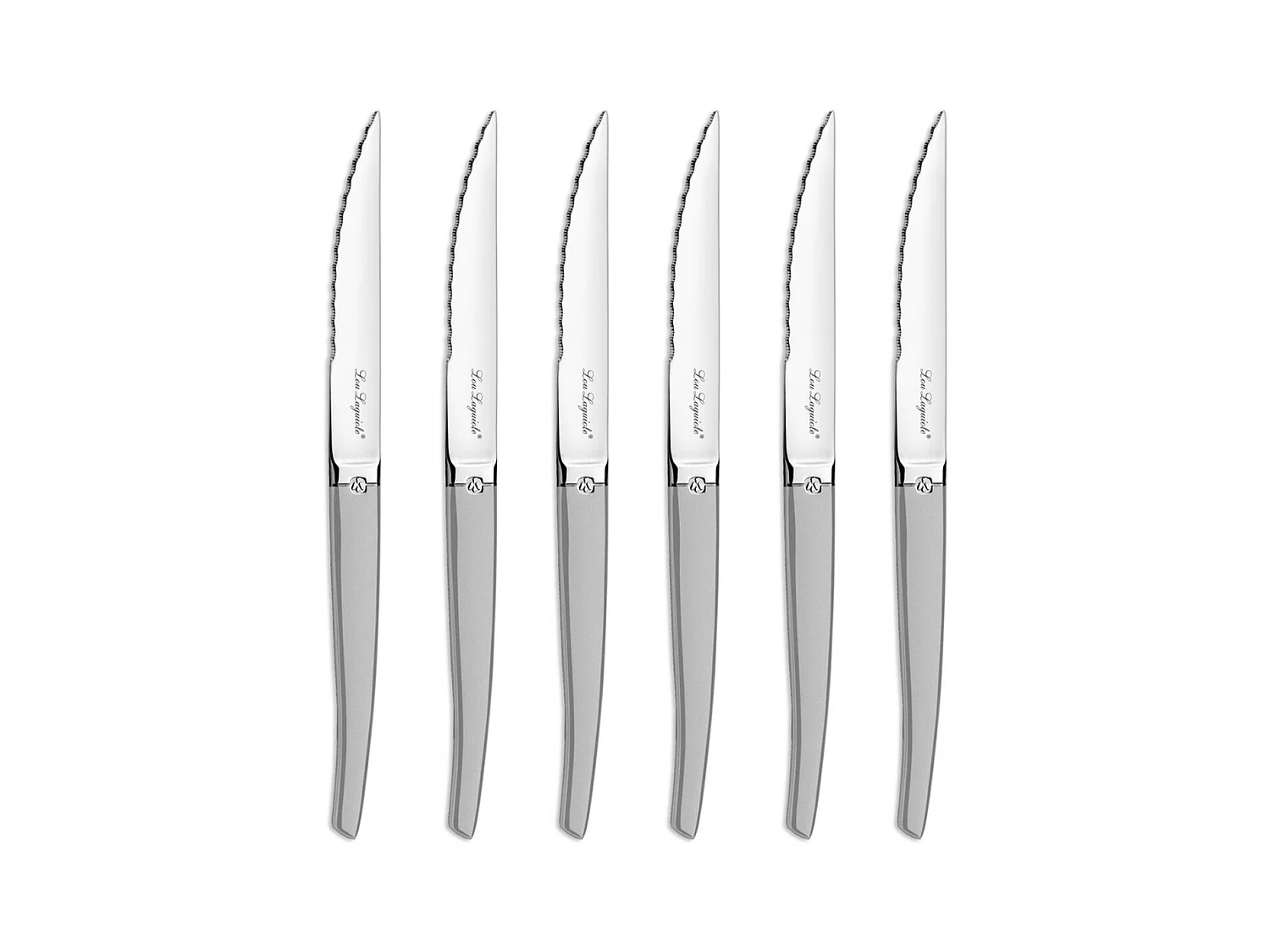 Jet Sablé - Bloc bois d'acacia 6 couteaux steak