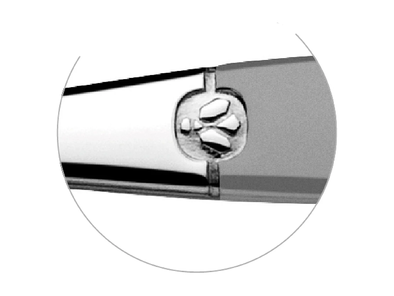 Jet Sablé - Bloc bois d'acacia 6 couteaux steak