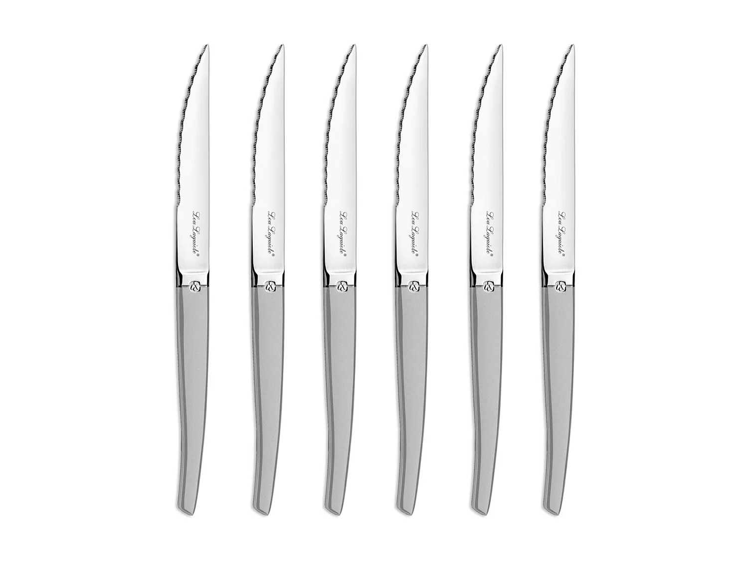 Jet Sablé - Bloc bois d'acacia 6 couteaux steak